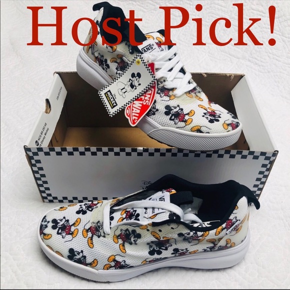 vans ultrarange mickey mouse